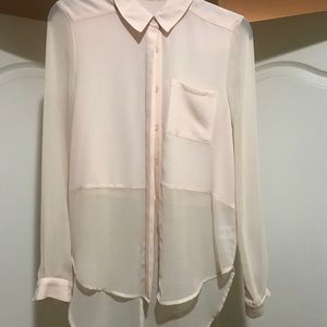 Blush blouse